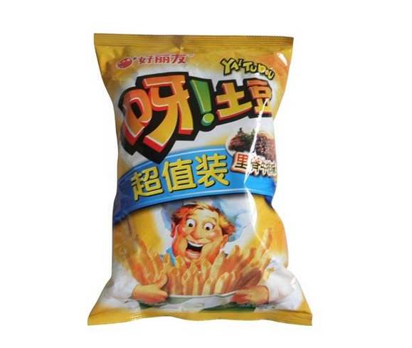 【休闲】好丽友呀土豆多种口味 130g/袋