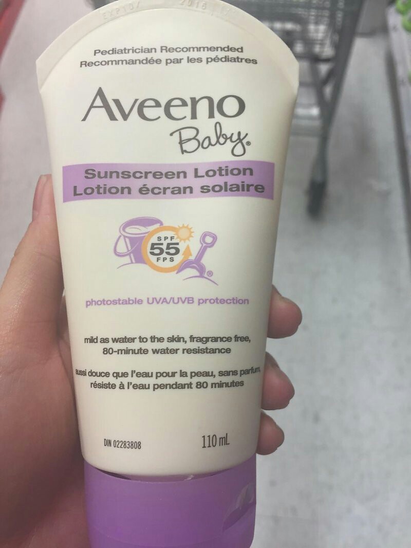 aveeno baby艾维诺燕麦宝宝儿童防晒霜/乳spf55