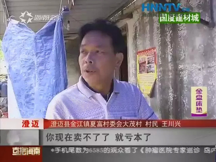 澄迈酸菜村迎丰收年销售遇难 南海网发起爱心认购