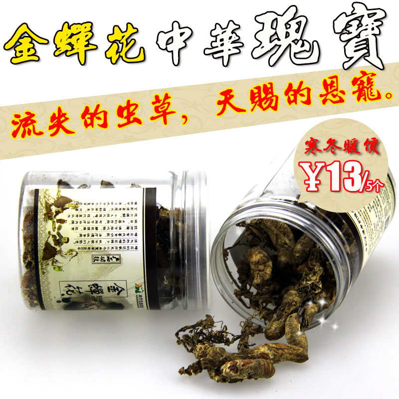 冬虫夏草起名金蝉花5只