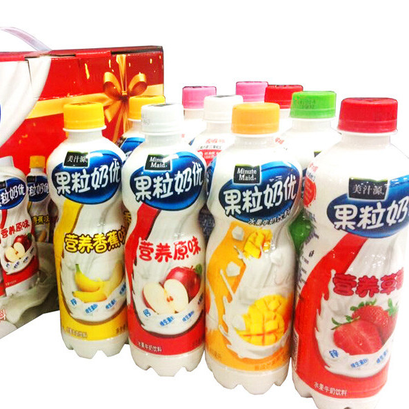 美汁源 果粒奶优 450ml 多口味