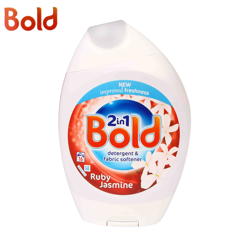 英国bold 洗衣液 2in1洗护2合1 橙味 592ml 16wash