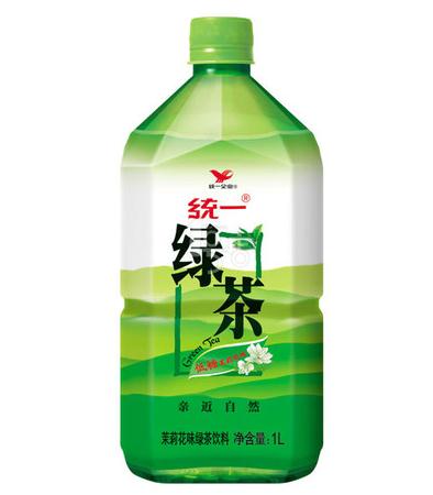 182105统一绿茶1l(8瓶/箱)