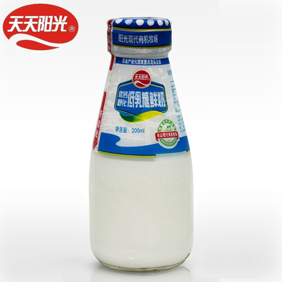 优钙舒化低乳糖鲜奶(30瓶)瑞金城区送奶到家,所有鲜奶