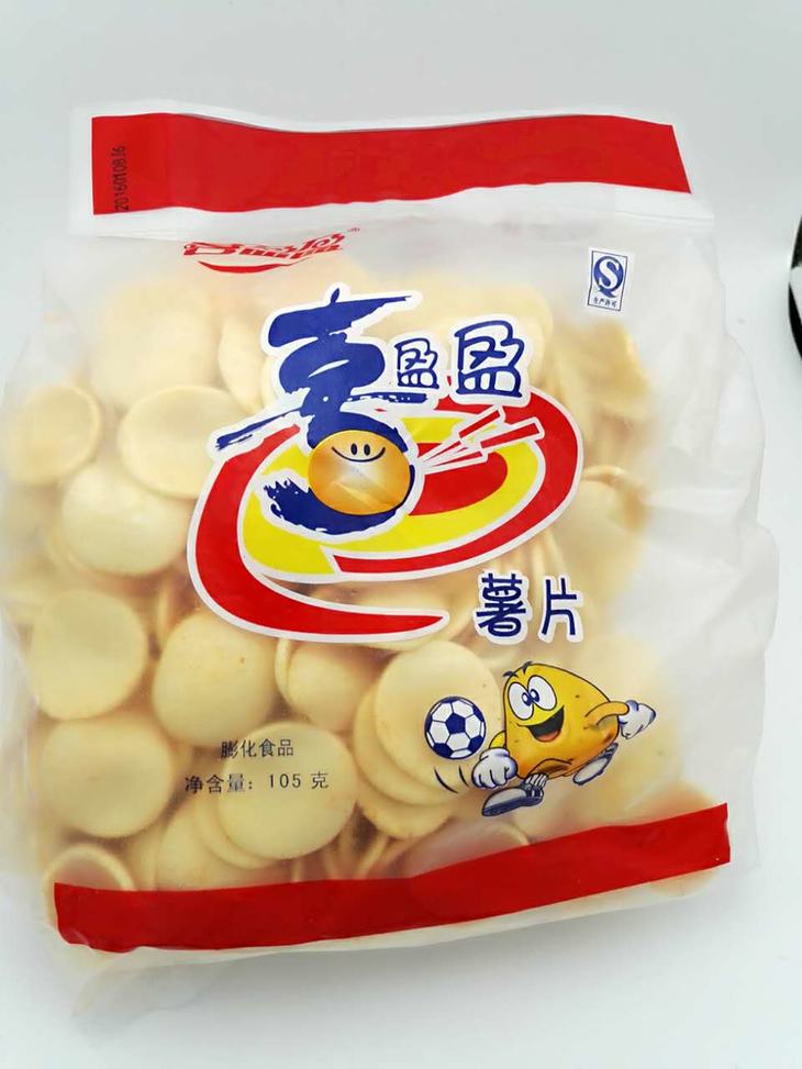 喜盈盈简装原味,番茄薯片105g