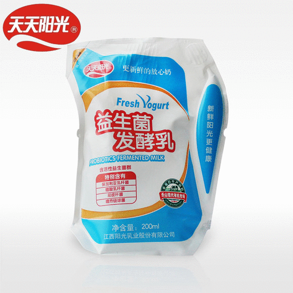 胶原蛋白酸牛奶(订月30袋)瑞金城区每天送奶到家,支持