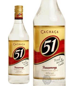 cachaca 51 卡查沙51朗姆酒