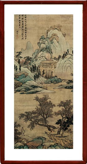 中国传世名画——古代山水画图片