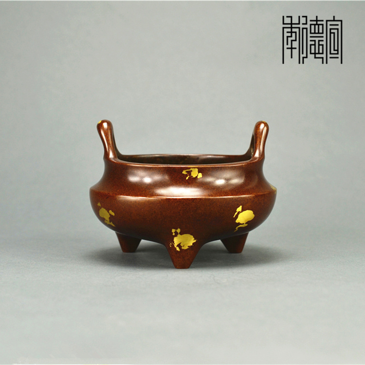 古法香炉 仿宣德 经典凤眼偻角乳炉