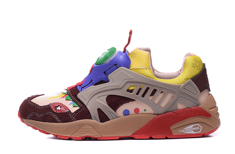 彪马puma disc blaze basic飞碟转盘全封闭 复古情侣鞋小丑 巧克力
