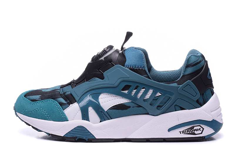 彪马puma disc blaze basic飞碟转盘全封闭 复古情侣鞋男女鞋 湖水蓝