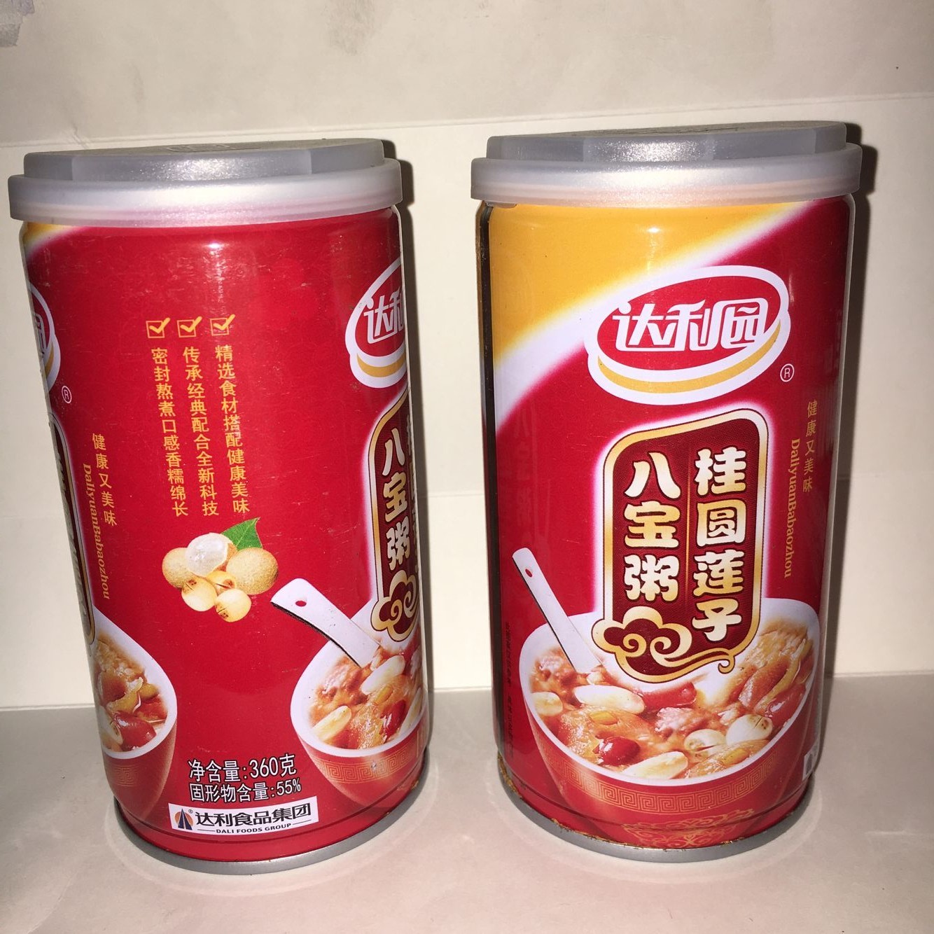 达利园桂圆莲子八宝粥360g