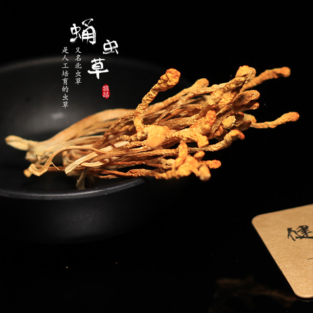 虫草花 虫草子实体 一级草