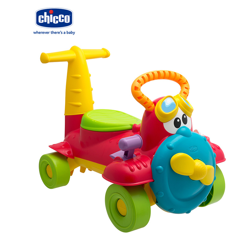 智高(chicco)小飞人骑行车学步车骑行车二合一锻炼宝宝运动能力12个月