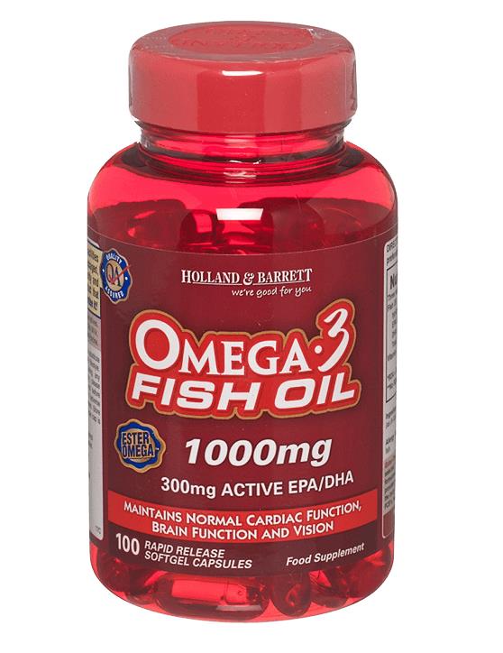 holland&barrett omega3深海浓缩鱼油软胶囊