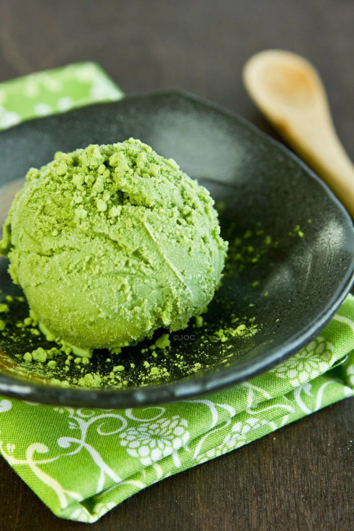 绿茶冰淇淋