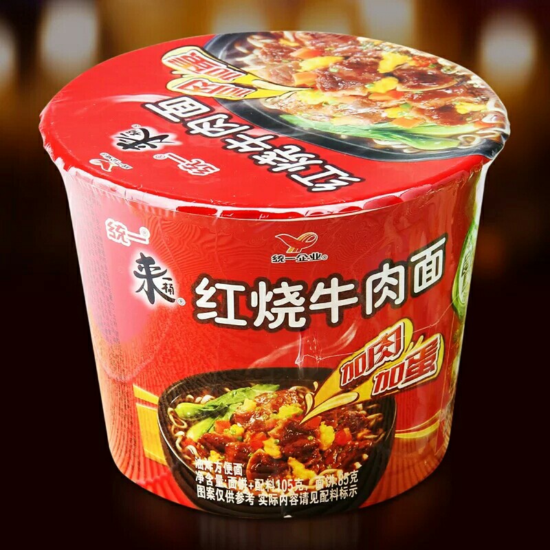 统一 来一桶 红烧牛肉面 105g