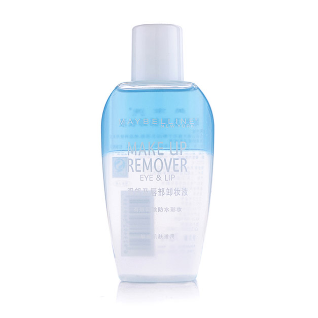 专柜正品 美宝莲眼部及唇部卸妆液70ml