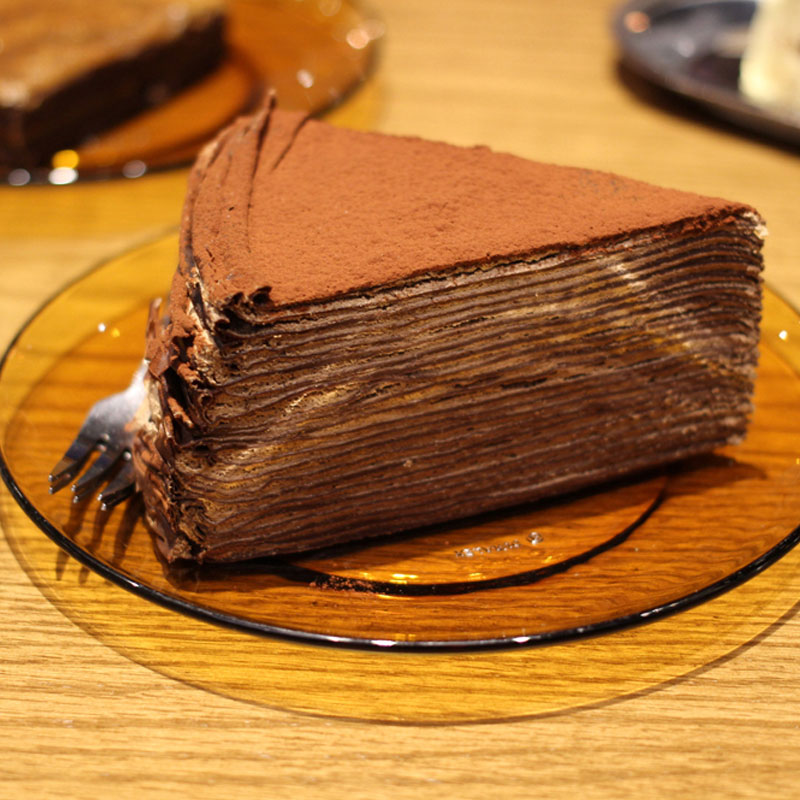 新鲜巧克力千层蛋糕6寸装(2磅)