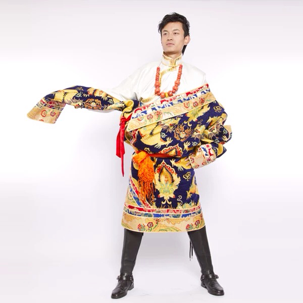 男士康巴服饰 传统男士藏袍