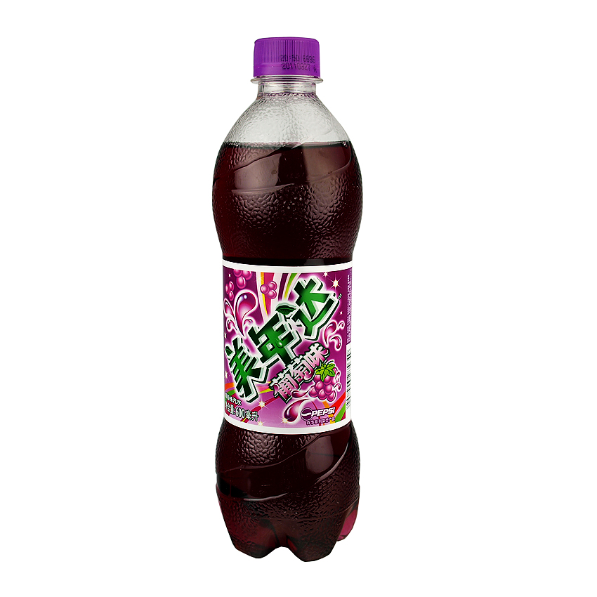 美年达葡萄味500ml