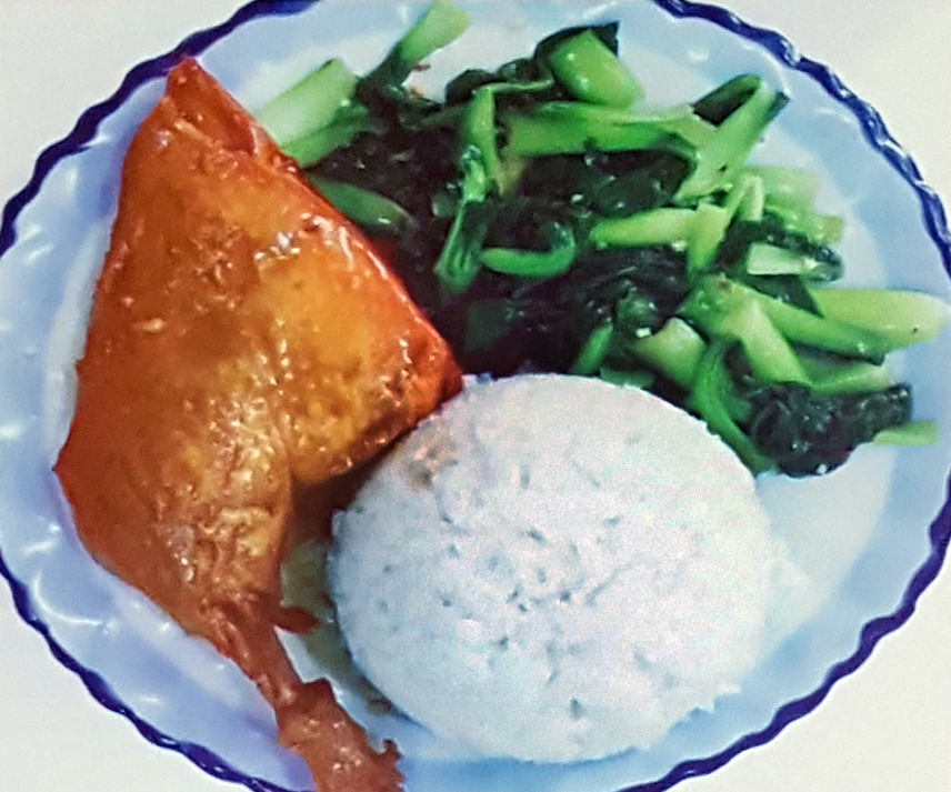 猪脚饭-卤鸭腿套饭
