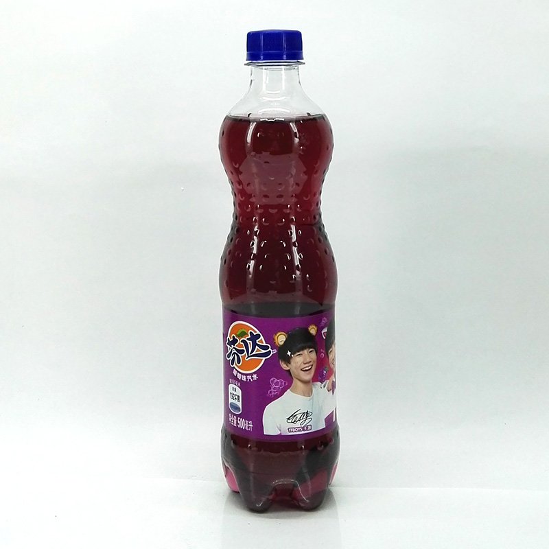 芬达 葡萄味汽水 500ml【523】