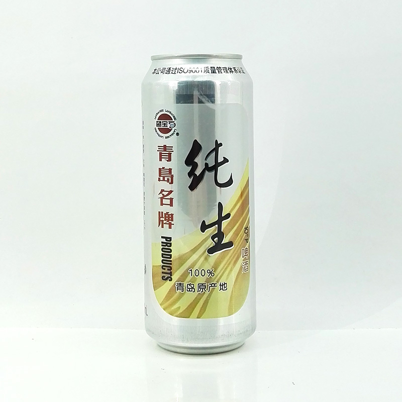 蓝宝石 青岛名牌 啤酒(纯生)500ml【653826】