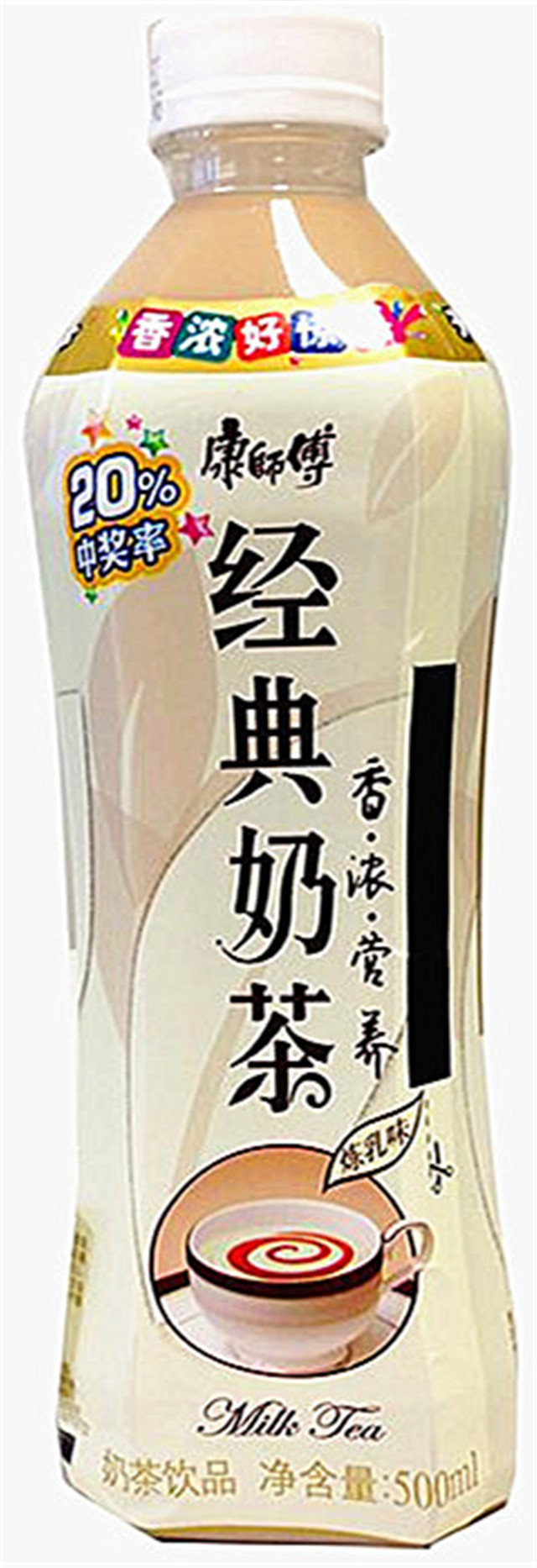 康师傅 经典奶茶炼乳味饮品(500ml)