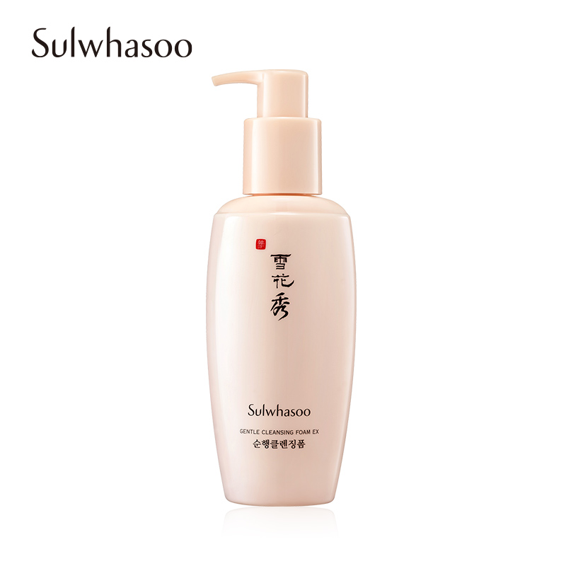 雪花秀顺行柔和洁颜泡沫200ml 洗面奶洁面乳补水保湿