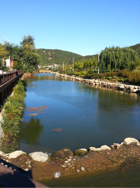 旅顺中路岔鞍村,西山水库景区