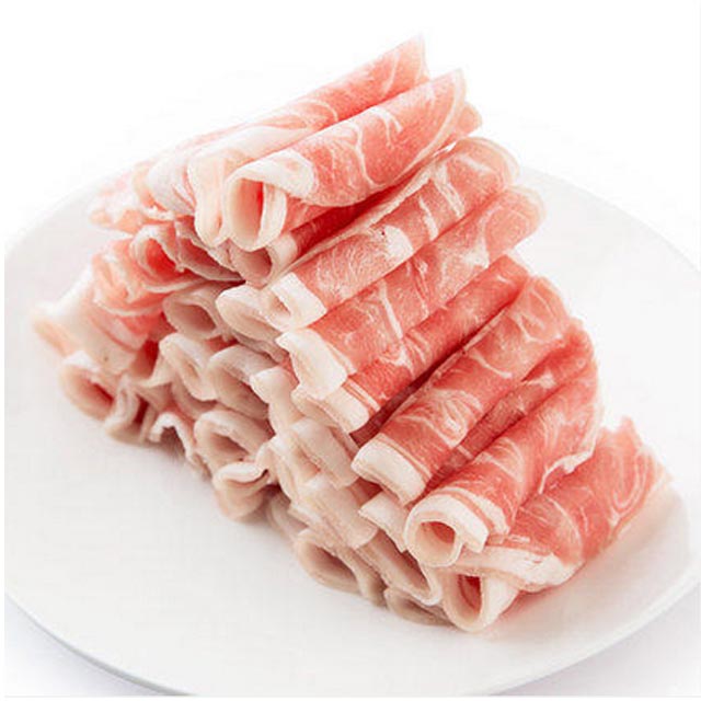 清真鲜羊肉卷 500g