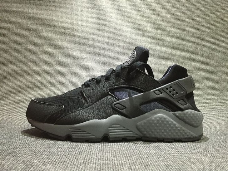 【ah】nike air huarache run 华莱士一代 全黑男鞋