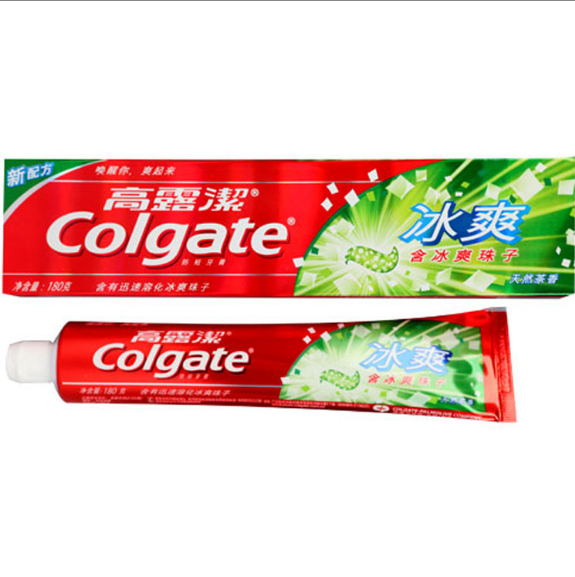 高露洁 冰爽 天然茶香 牙膏 120g