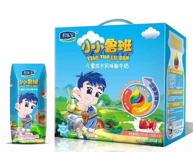 小小鲁班君乐宝儿童成长风味酸奶 205g