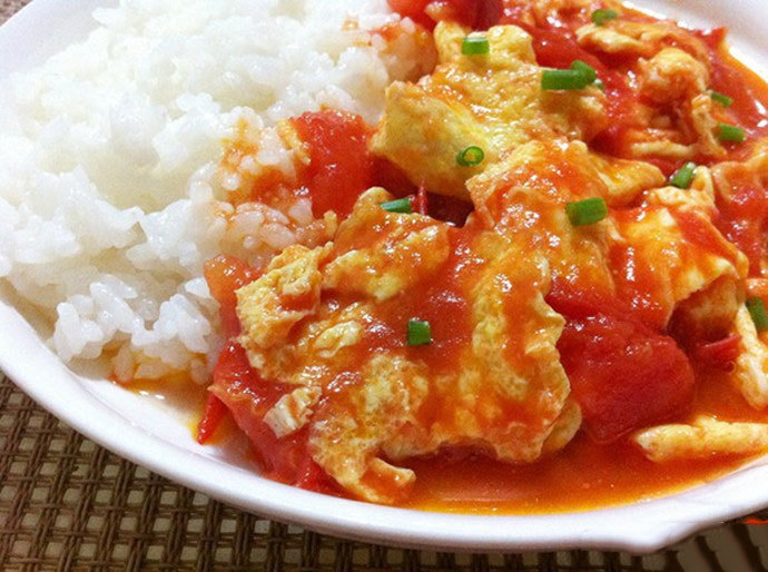 【浩瀚盖饭】西红柿鸡蛋盖饭