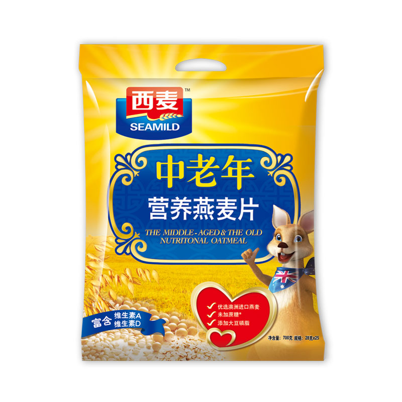 西麦燕麦片中老年营养麦片700g