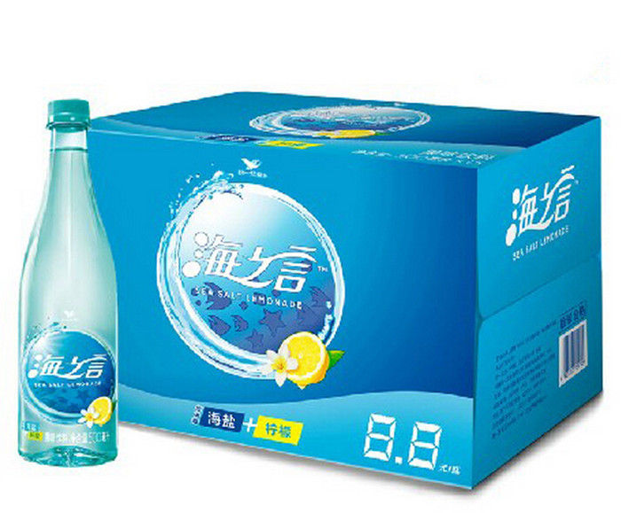 统一海之言 500ml 海盐柠檬水饮料