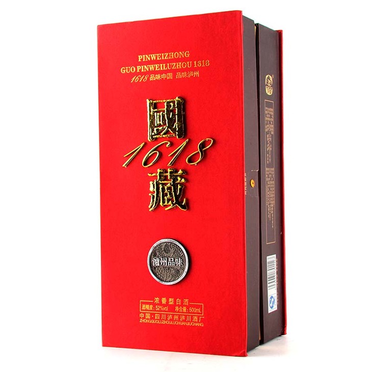 500ml泸州国藏1618酒52度