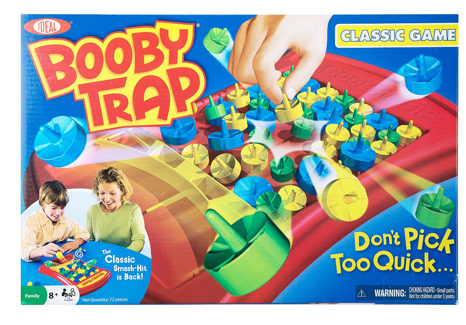 ideal booby trap classic spring action game