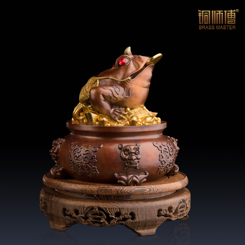 铜师傅《金蟾之二》
