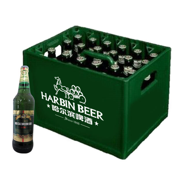 哈尔滨啤酒 精制 580ml×24瓶(空瓶加箱返30元)