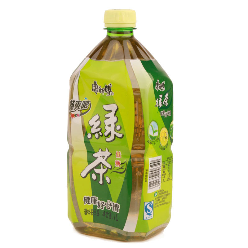 康师傅绿茶1l