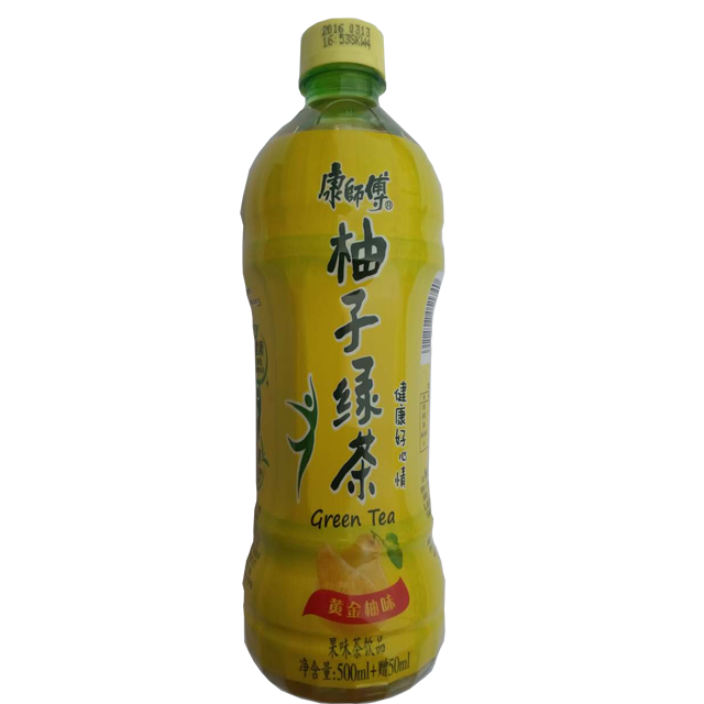 550ml 康师傅柚子绿茶