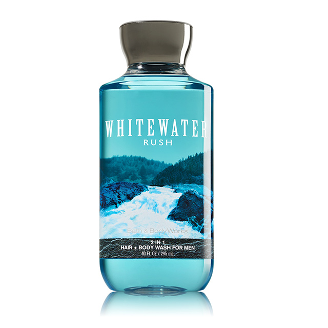 bath & body works 男士洗发水沐浴露2合1 激流之水 whitewater rush