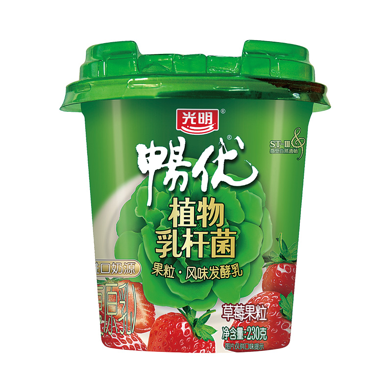 光明 畅优全脂果粒210ml 酸奶