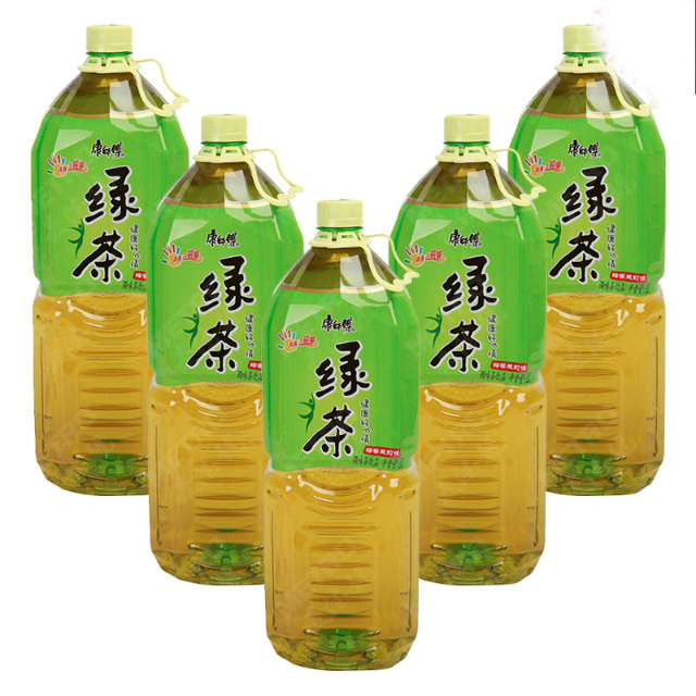 康师傅绿茶 2l 调味茶饮品 蜂蜜茉莉味