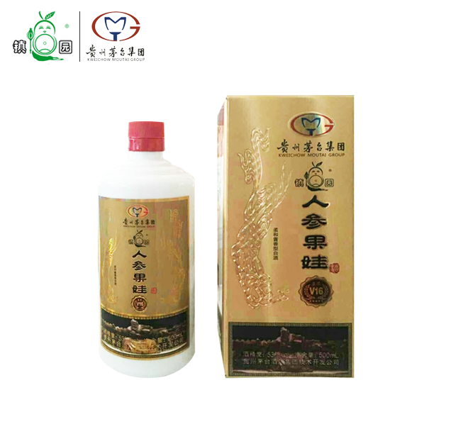 镇园人参果娃 贵州茅台人参果娃酒 53℃ 500ml 4瓶/箱