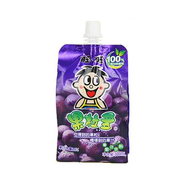 旺旺 果粒多 葡萄味 300ml