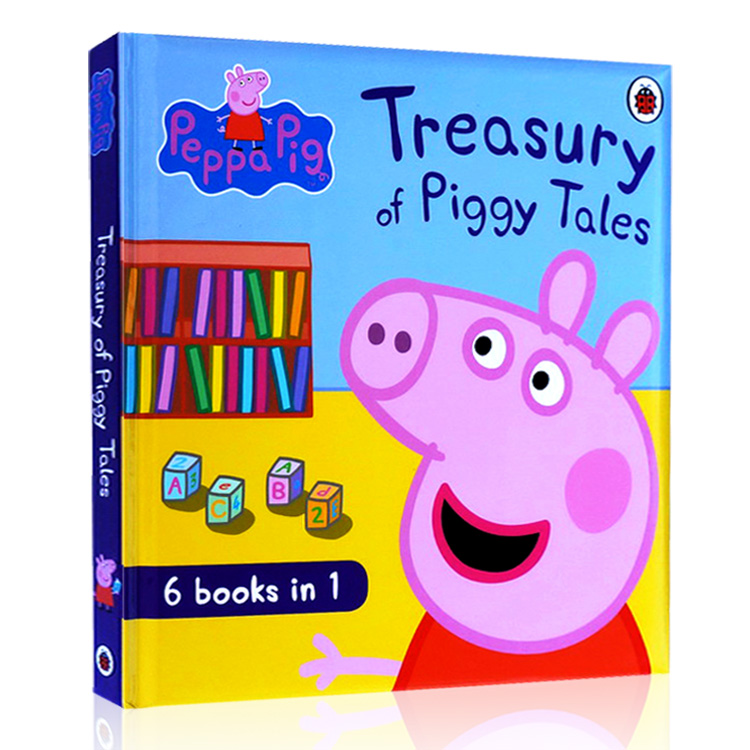 peppa pig:treasury of piggy tales 6in1 粉红猪小妹